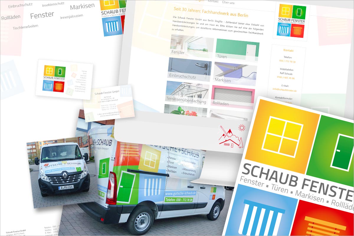 Corporate Design der Werbeagentur für Kißlegg und Leutkirch im Allgäu